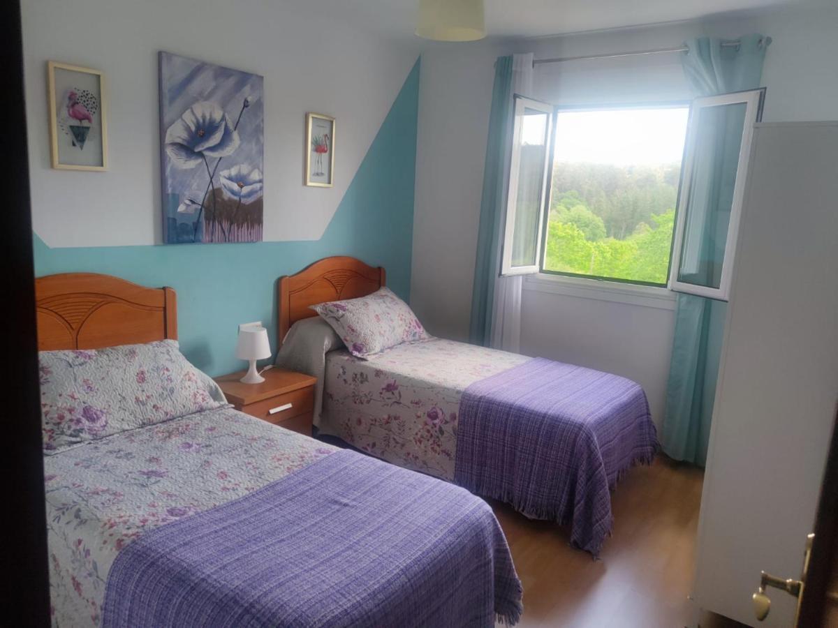 Apartamentos Turisticos Lemos O Pedrouzo Eksteriør bilde