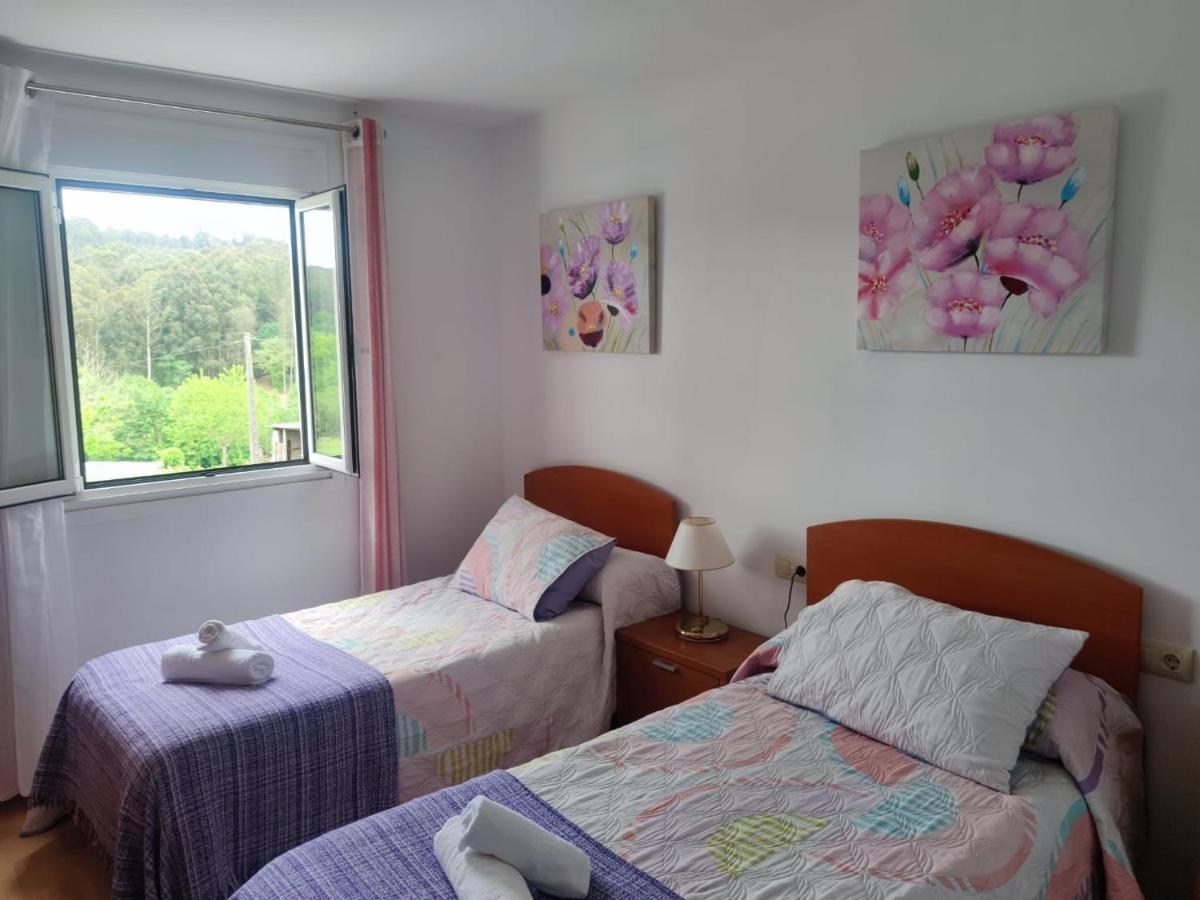 Apartamentos Turisticos Lemos O Pedrouzo Eksteriør bilde