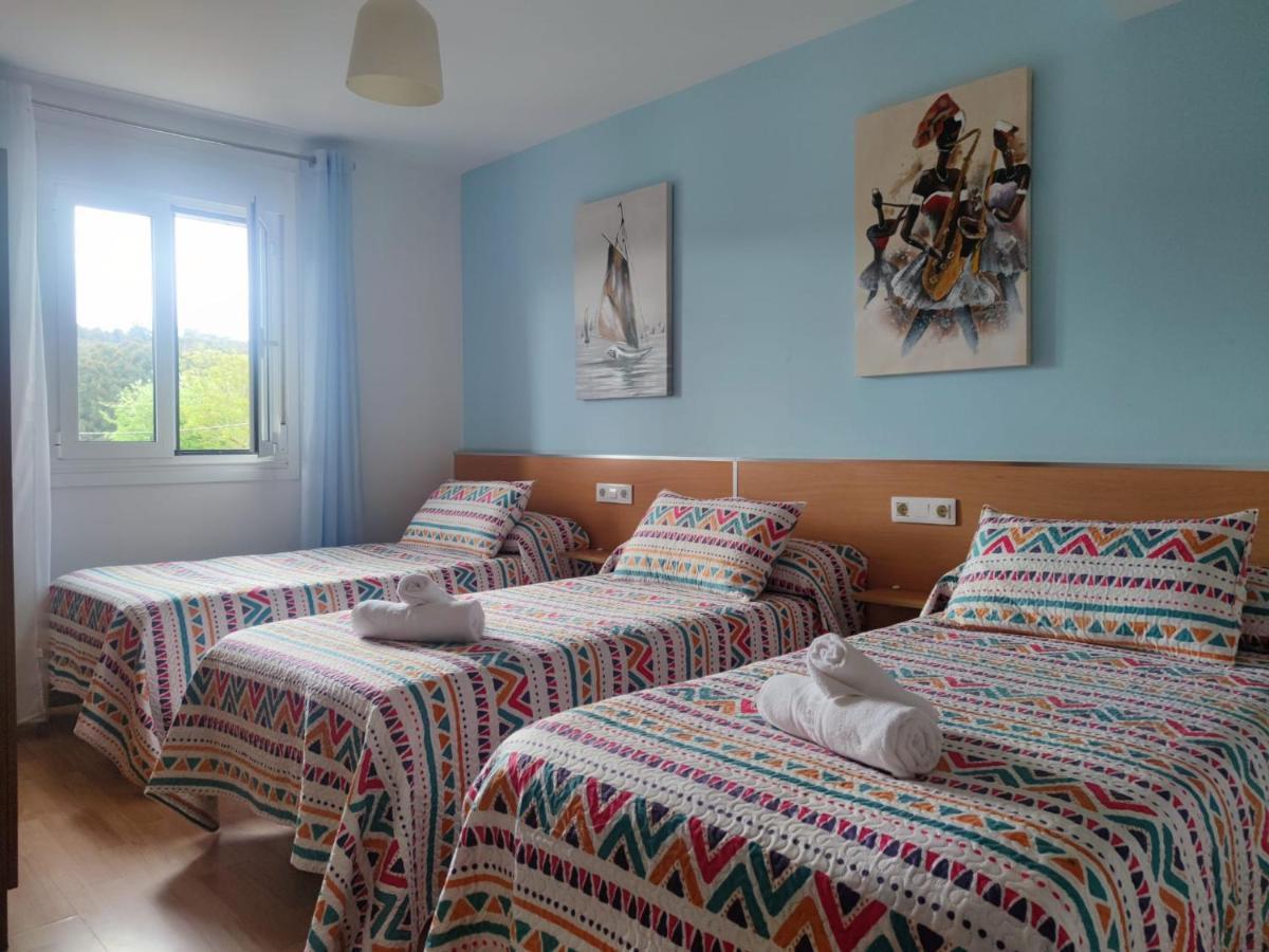 Apartamentos Turisticos Lemos O Pedrouzo Eksteriør bilde